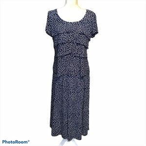 Perceptions 2 pc Polka Dot Dress